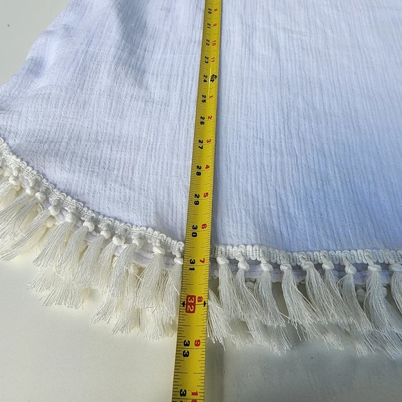 VICTORIA'S SECRET TUNIC DRESS 🌹SWIM COVER UP TEE TOP RACERBACK Lightweight XS - Picture 10 of 11